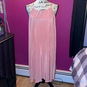 Pink Slip Dress